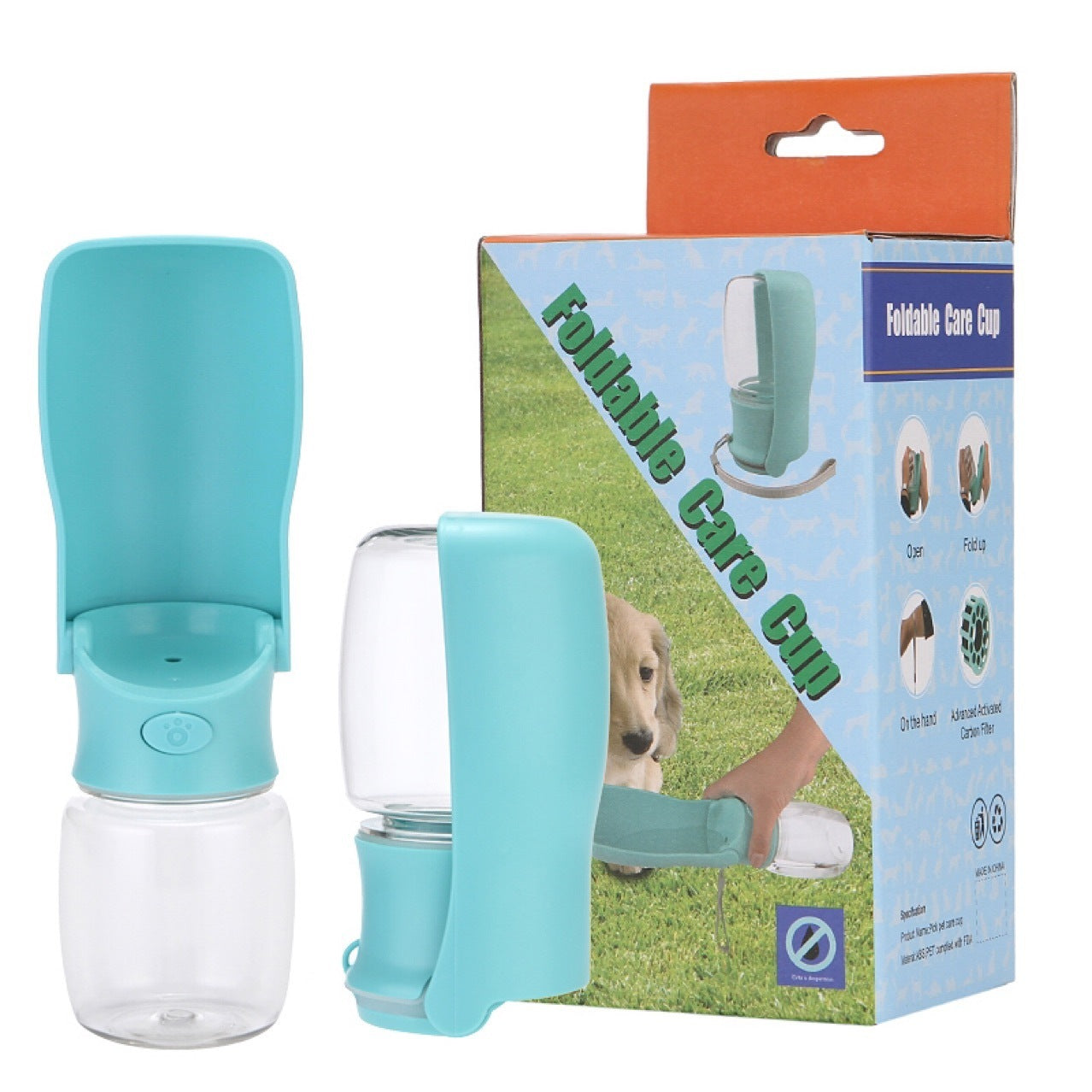 Portable & Foldable Dog Water Bottle – Easy Pet Hydration on the Go