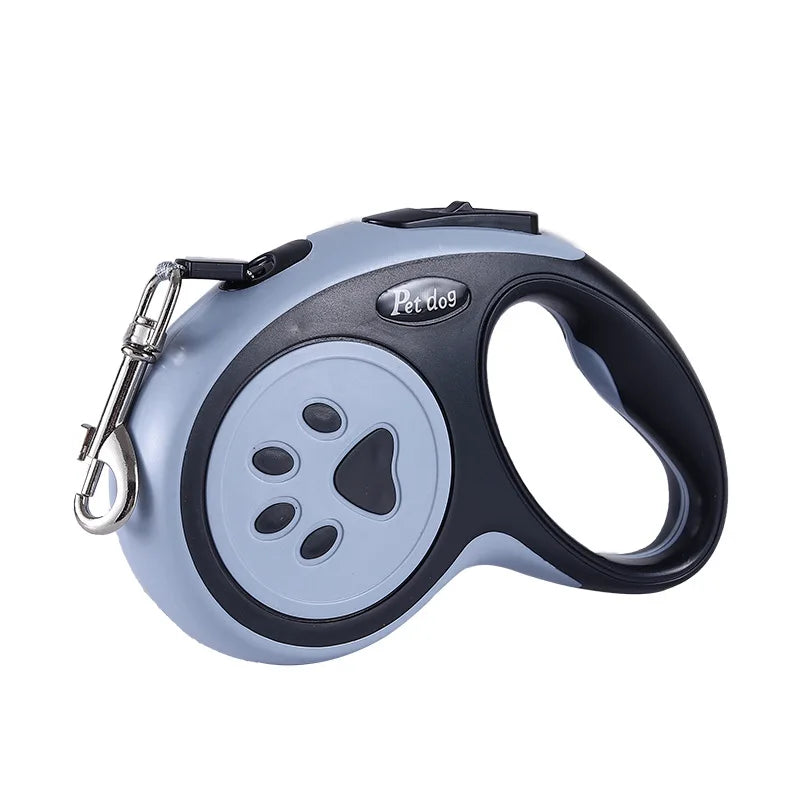 Durable 3m/5m Retractable Nylon Dog Leash – Ideal for Small Dogs & Cats - Best Bark Bargains