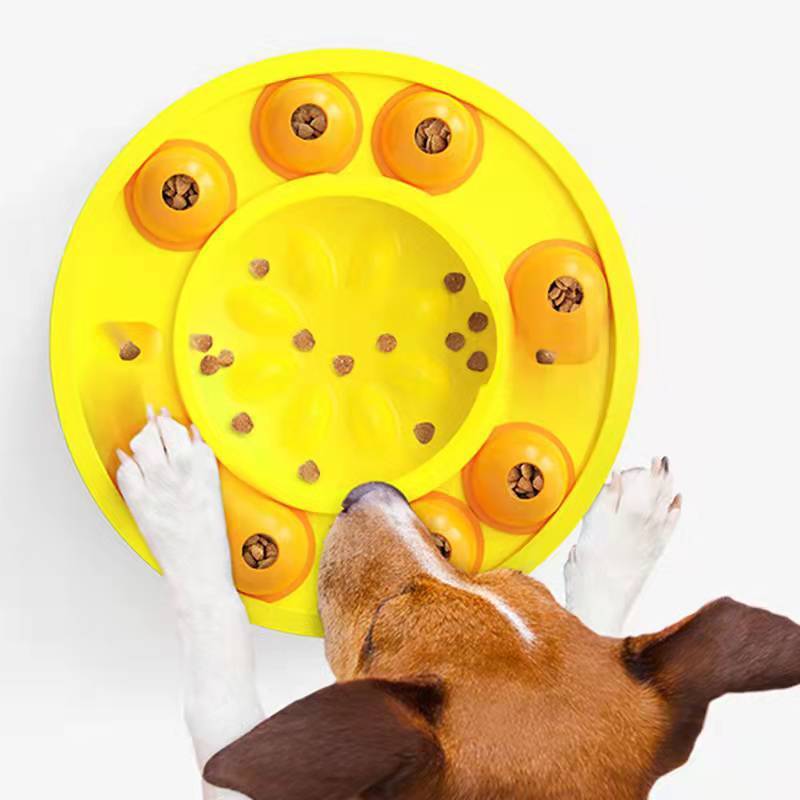 Interactive Dog Feeder – Slow Eating & Training Toy