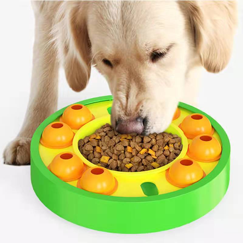 Interactive Dog Feeder – Slow Eating & Training Toy