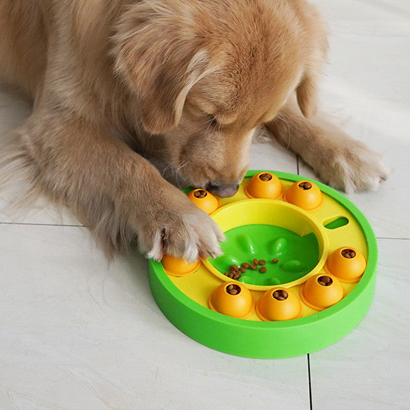 Interactive Dog Feeder – Slow Eating & Training Toy