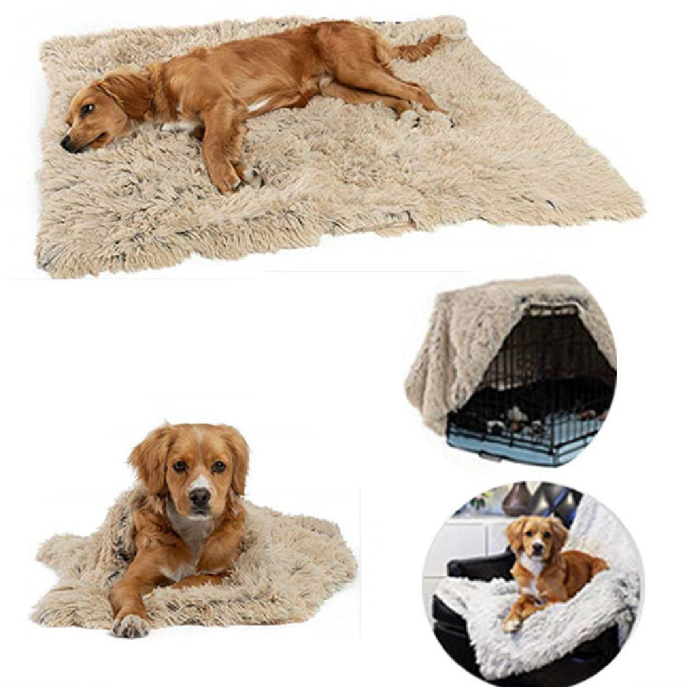 Soft Dog Blanket – Warm Wool & Polyester Cover for Medium and Large Dogs.