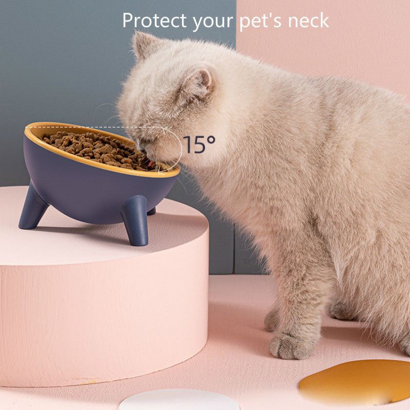 Stylish Raised Pet Food Bowls for Dogs, Cats, and Bunnies