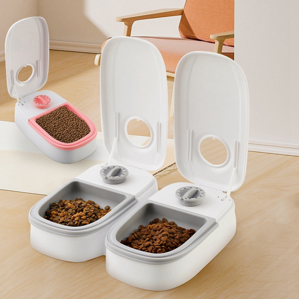 Smart Automatic Pet Feeder with Timer and Stainless Steel Bowl - Best Bark Bargains 