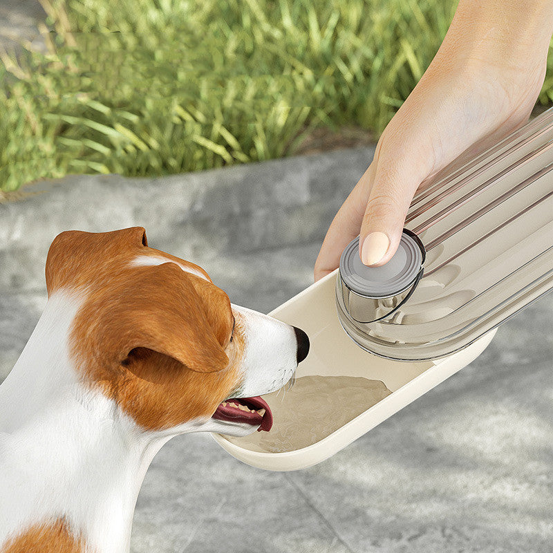 2-in-1 Portable Pet Water and Food Cup for Dog Walking - Best Bark Bargains 