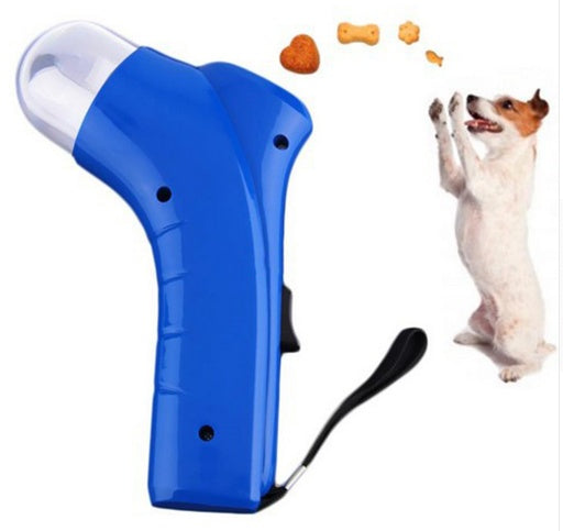 Pet Food Catapult Feeder Funny Dog Toy - Best Bark Bargains 