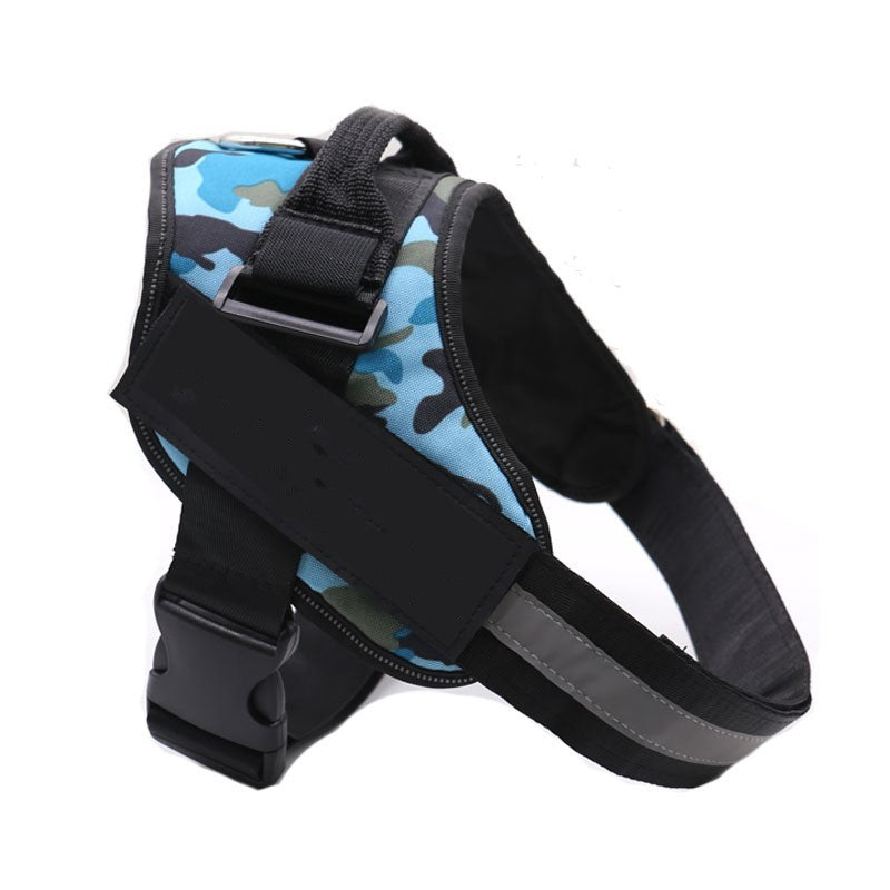 Customizable No-Pull Dog Harness – Reflective, Adjustable, Breathable Vest for All Dog Sizes