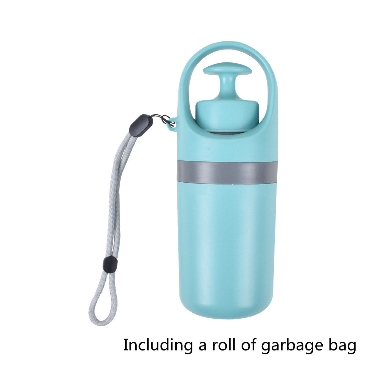 Portable Dog Pooper Scooper with Built-in Bag Dispenser and Sturdy Claw Shovel