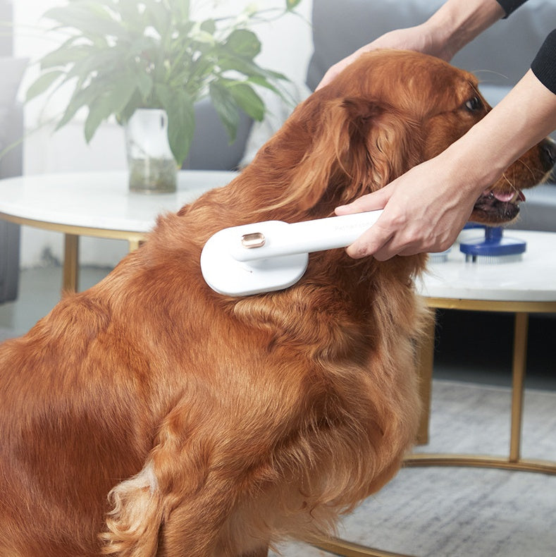 Self-Cleaning Pet Hair Brush – Removes Floating Hair for Cats and Dogs