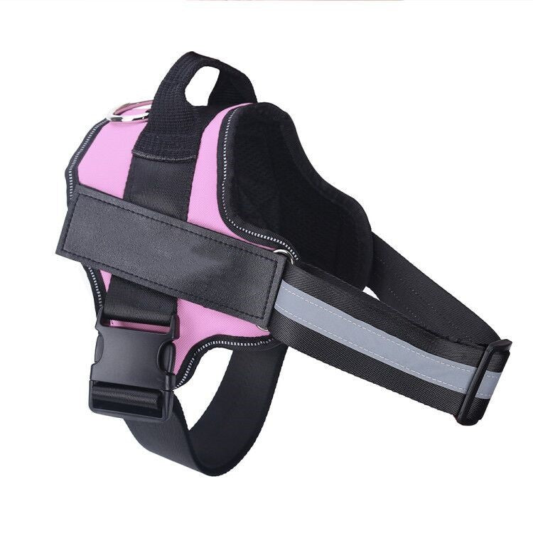 Customizable No-Pull Dog Harness – Reflective, Adjustable, Breathable Vest for All Dog Sizes