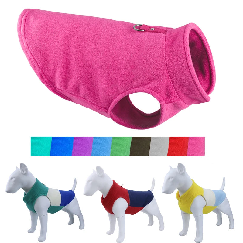 Snuggle Your Pup in Style – Winter Fleece Coat for Small Dogs & Kittens