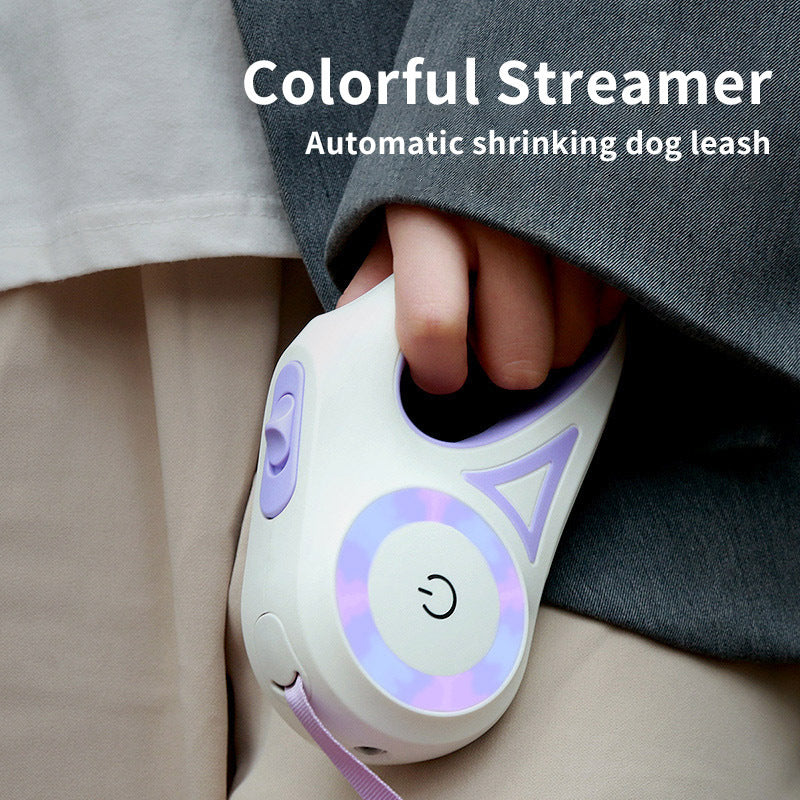 Ultimate Pet Control: Automatic Spotlight Retractable Leash & Collar - Best Bark Bargains 