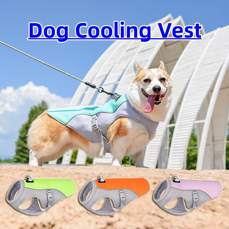 Summer Dog Cooling Vest – Lightweight, Sun-Proof, and Breathable