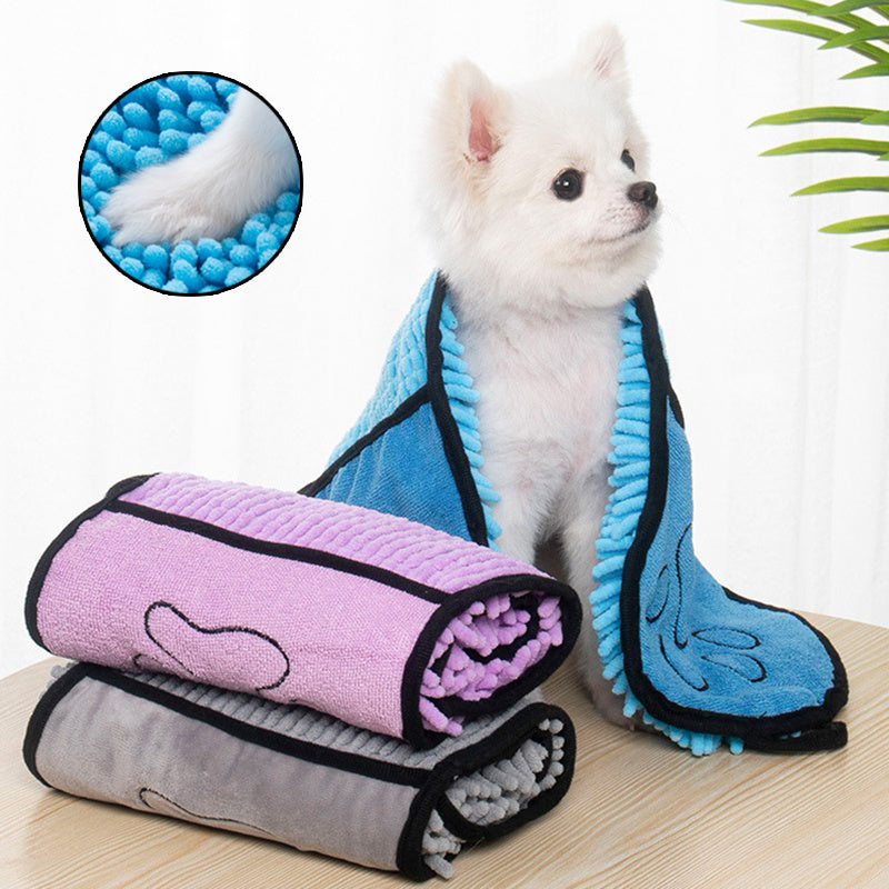 Super Absorbent Quick-Drying Microfiber Pet Towels - Best Bark Bargains 