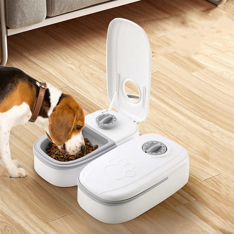 Smart Automatic Pet Feeder with Timer and Stainless Steel Bowl - Best Bark Bargains 